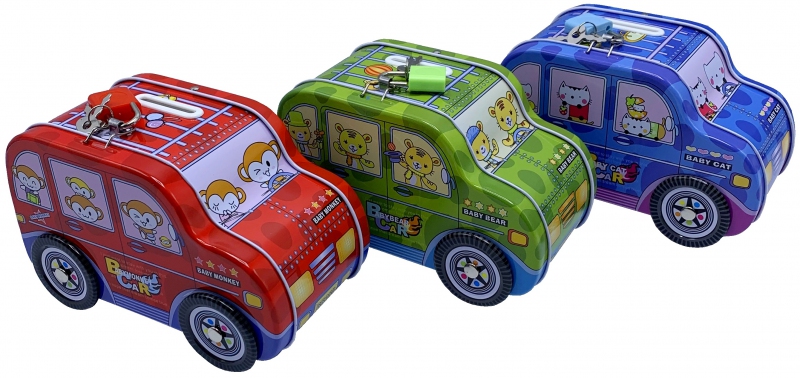 Pokladnička plechová AUTO PK101-26