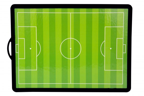 Tabuľka FUTBAL A4 popisovateľná+fix so stierkou ARK