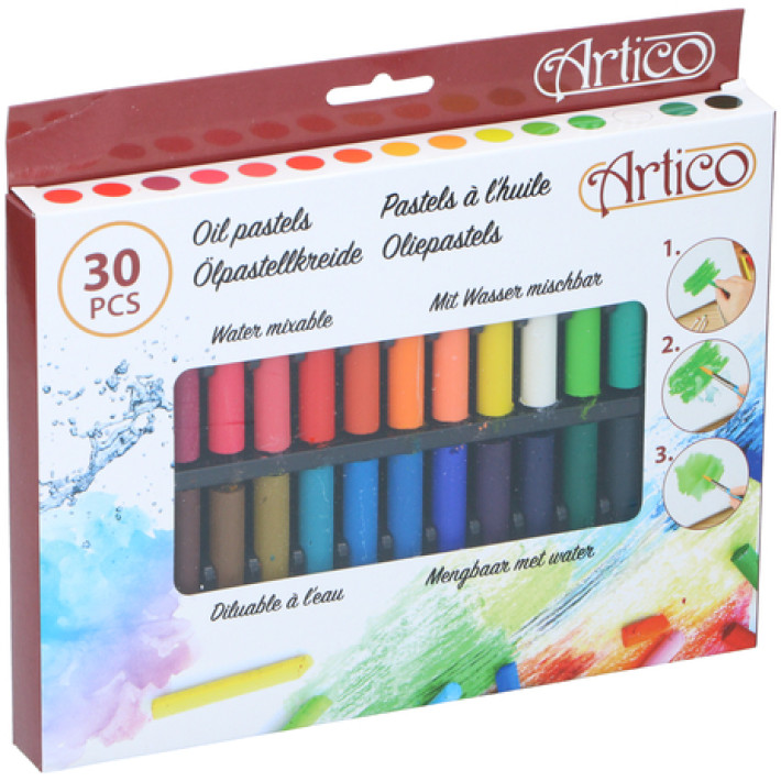 PASTEL olejový /30ks riediteľný vodou ARTICO