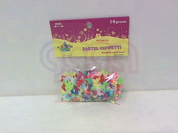 Konfety KVET+ MOTÝĽ pastel mix