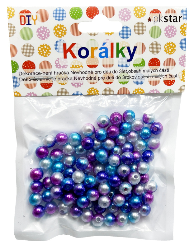 Korálky metalické PK510-83