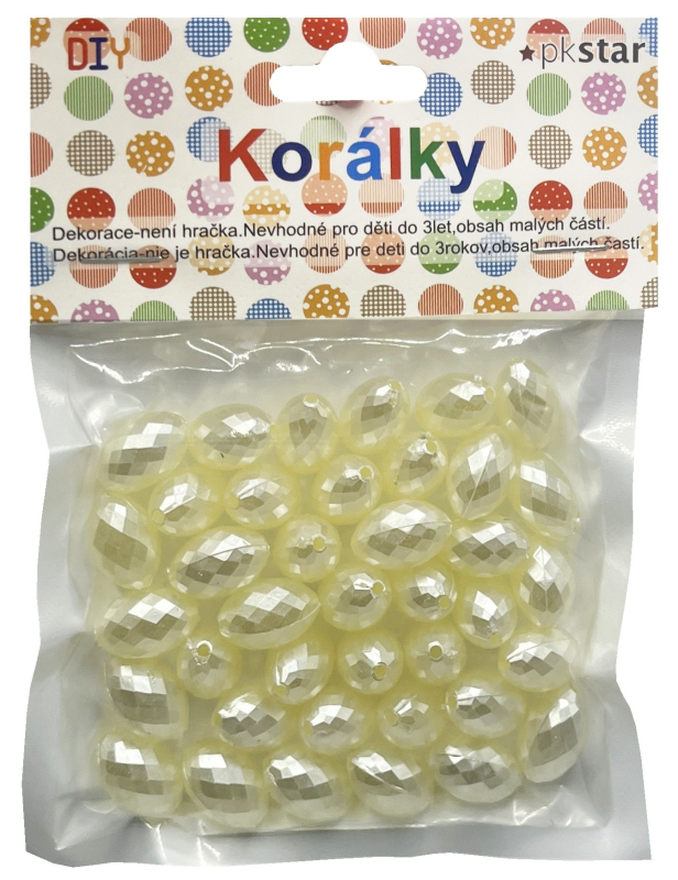 Korálky biele PK510-84