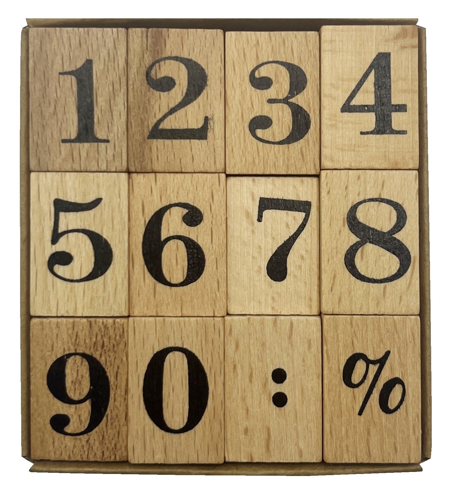 Pečiatky Drevo Čísla PK60-71