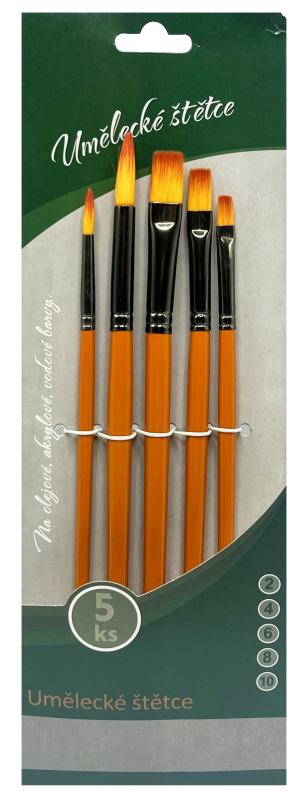 Štetec sada umelecké/5 ks PK52-11