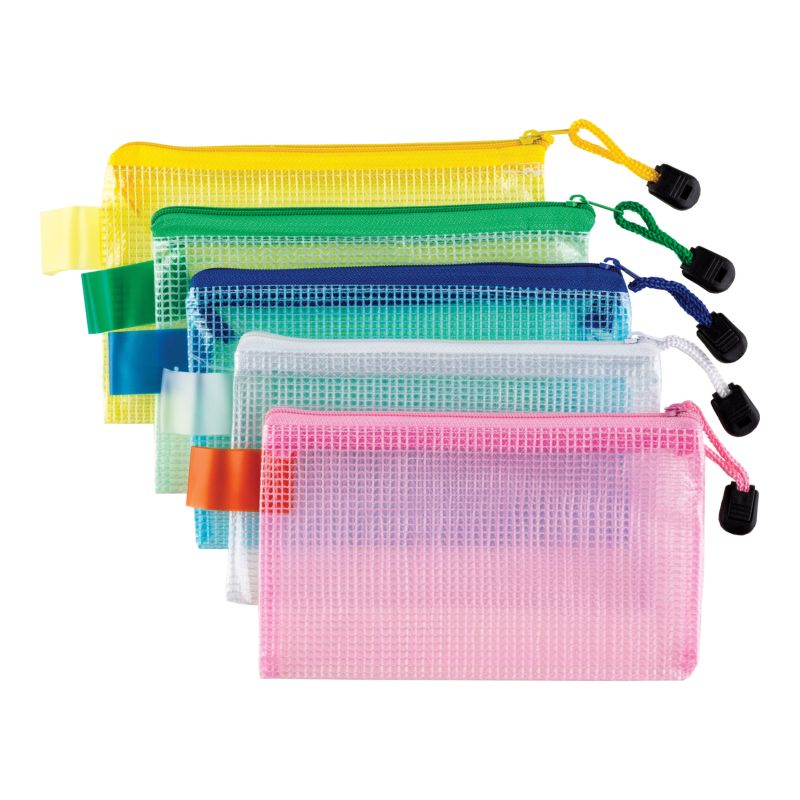 Obal A6 na zips "Mriežka" C-86067