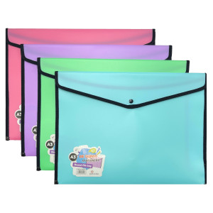 Obálka A3 s cvokom Pastel PVC PK81-9