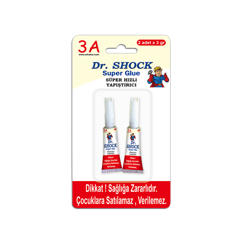 Lepidlo Dr.Shock Super Glue/2 1491
