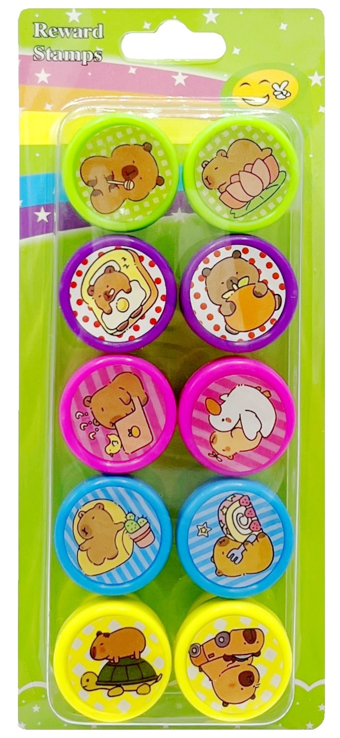 Pečiatky Capybara/10ks PK60-20