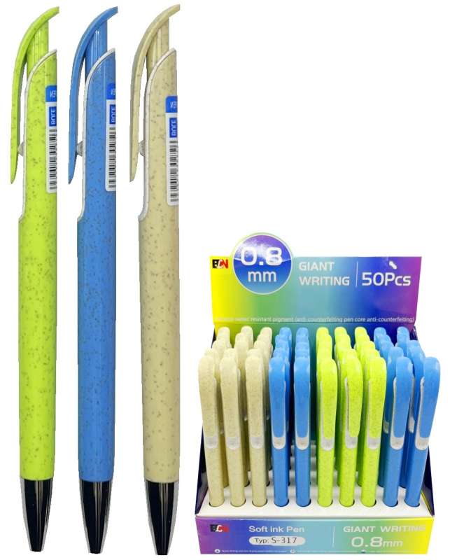 Pero guličkové GIANT S-317 PK3-78 vodeodolný atrament