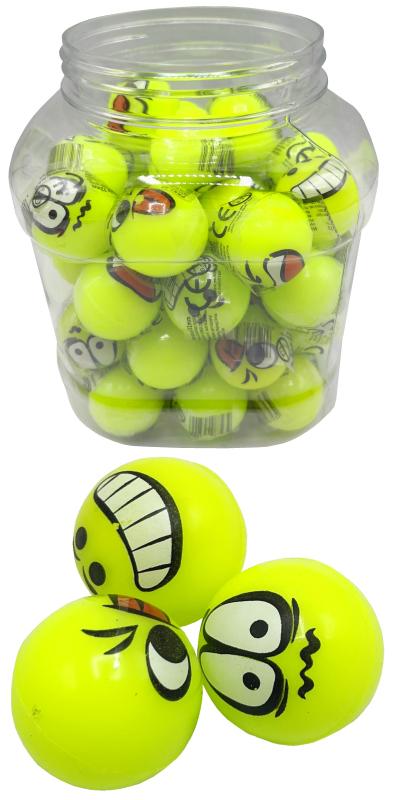 Skákalka/50ks,  3,2cm Smile zelený PK87-23