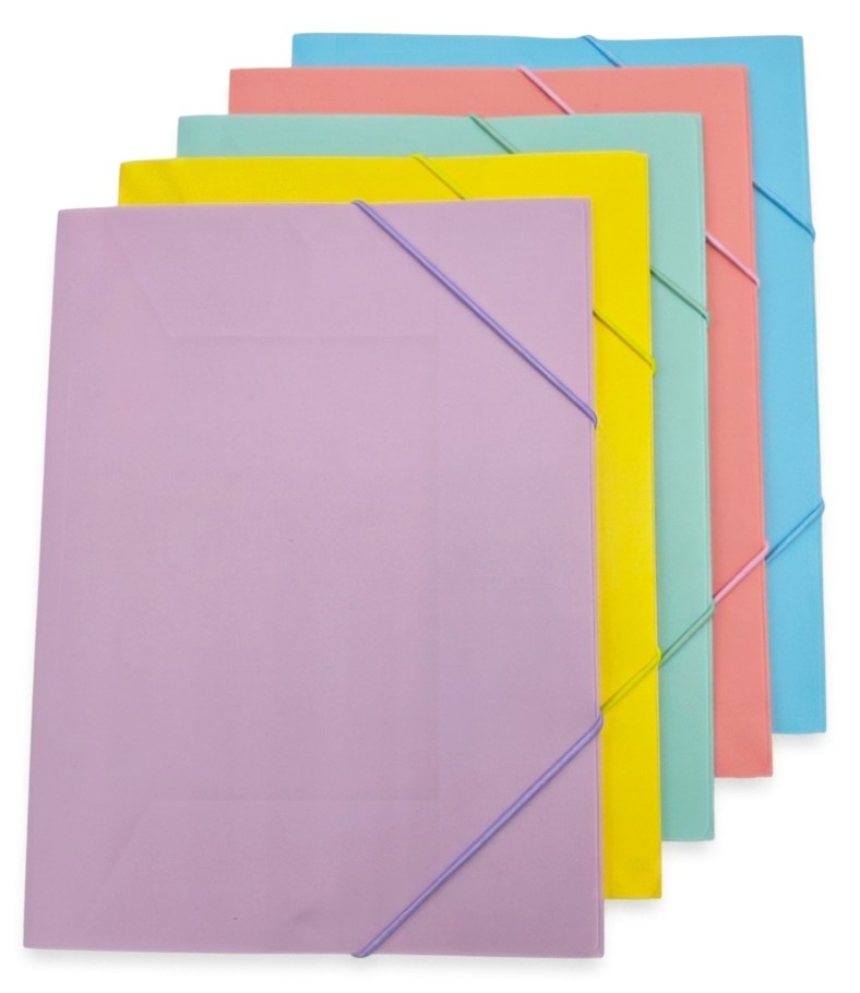 Mapa 3-klopá Pastel PVC A4 PK81-96