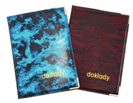 Obal na doklady /6 listov PK164-12 Mramor