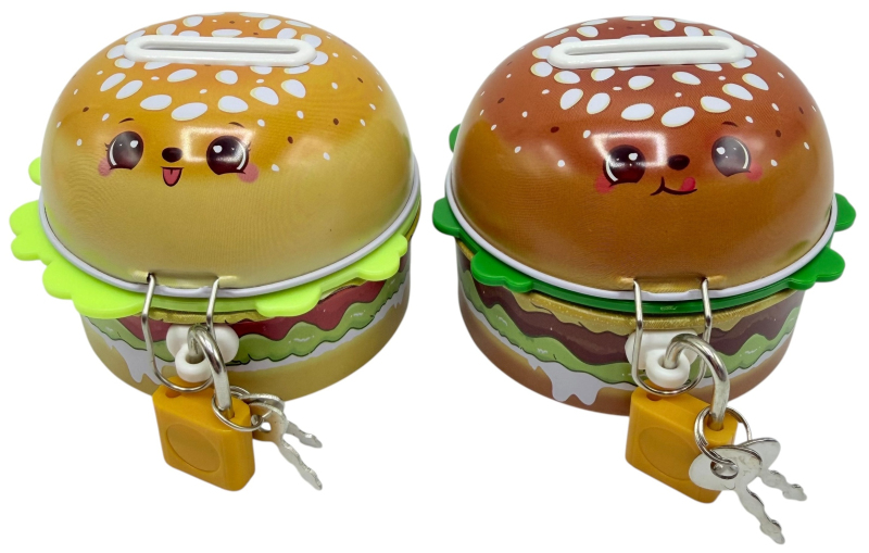 Pokladnička plechová BURGER PK101-30