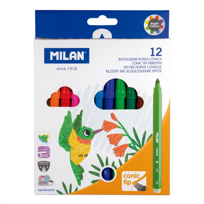 Fix MILAN 12 ks - hrubý hrot