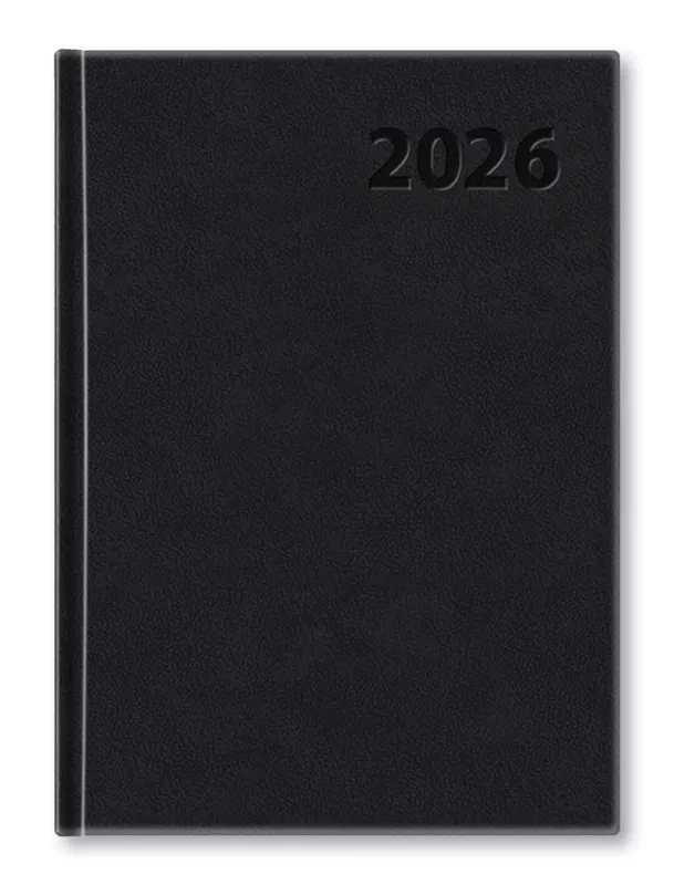 Akcia Diár Manager 2026 - A5 denný čierny
