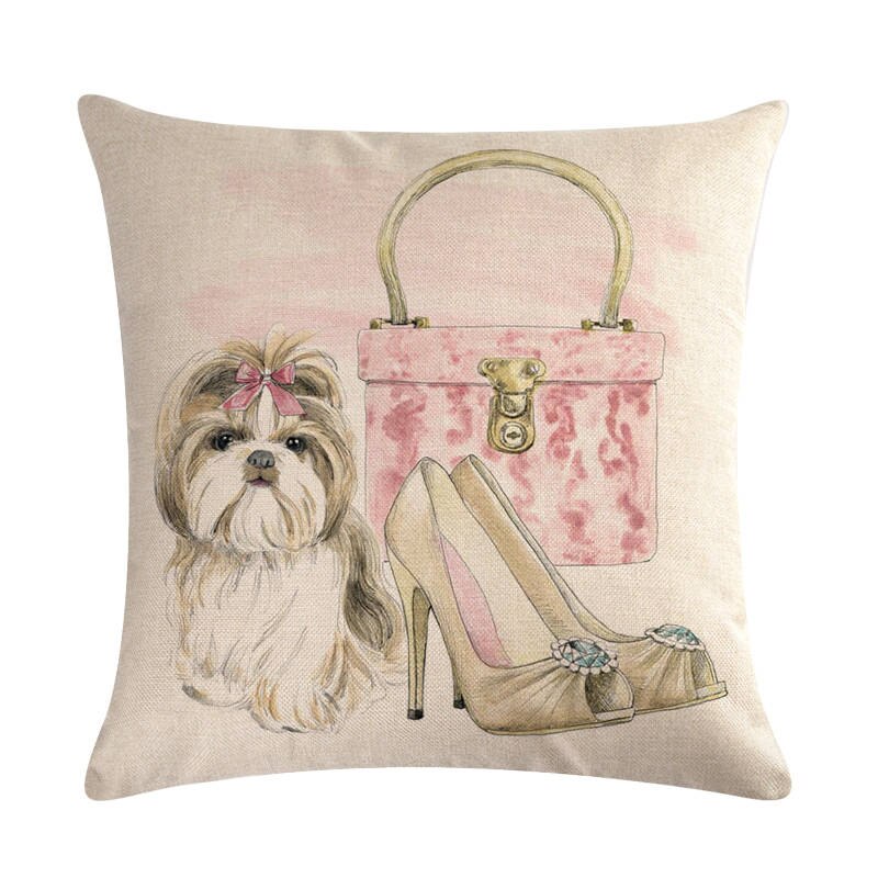 Obliečka na vankúš Shih tzu Zoey