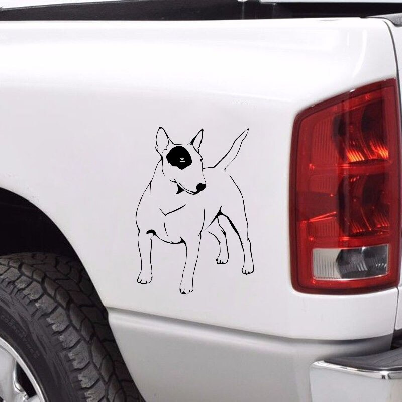 Nálepka na auto Bulteriér