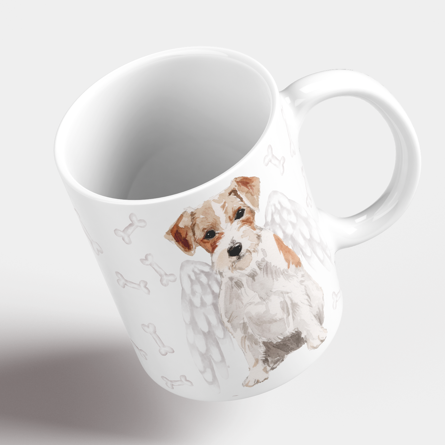 Hrnček Jack Russell teriér anjel