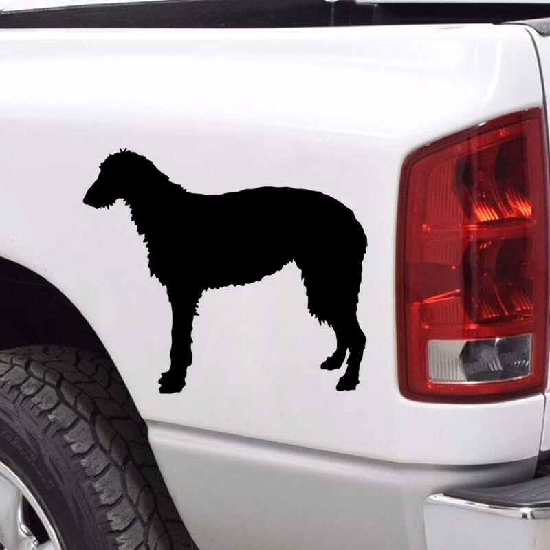 Nálepka na auto Írsky vlkodav