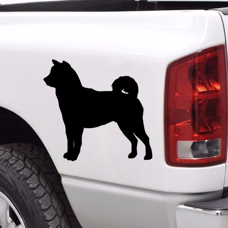 Nálepka na auto shiba inu