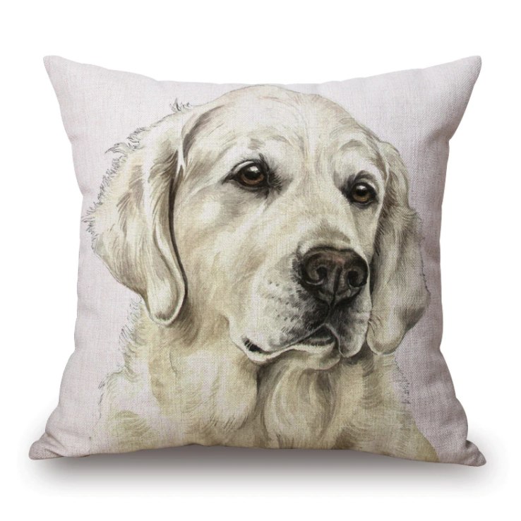 Obliečka na vankúš zlatý retriever