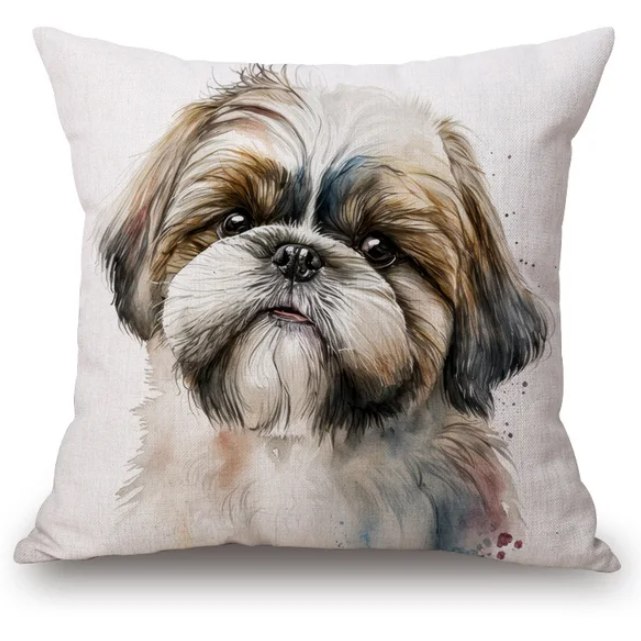 Obliečka na vankúš Shih tzu