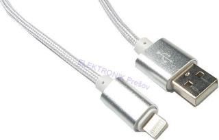 Kábel USB A / lightning 1m