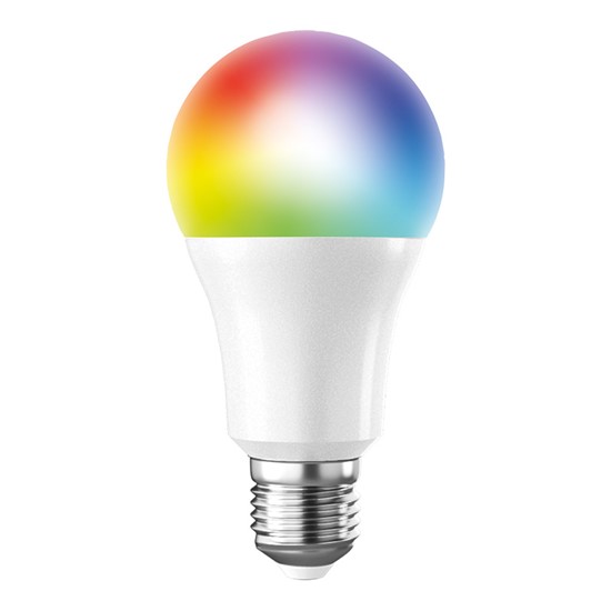 LED SMART WIFI žiarovka, klasický tvar, 15W, E27, RGB, 270°, 900lm