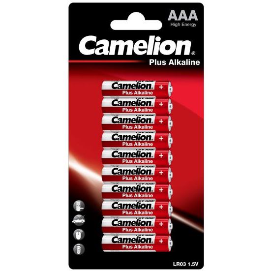 CAMELION Batérie alkalické PLUS AAA 8ks LR03
