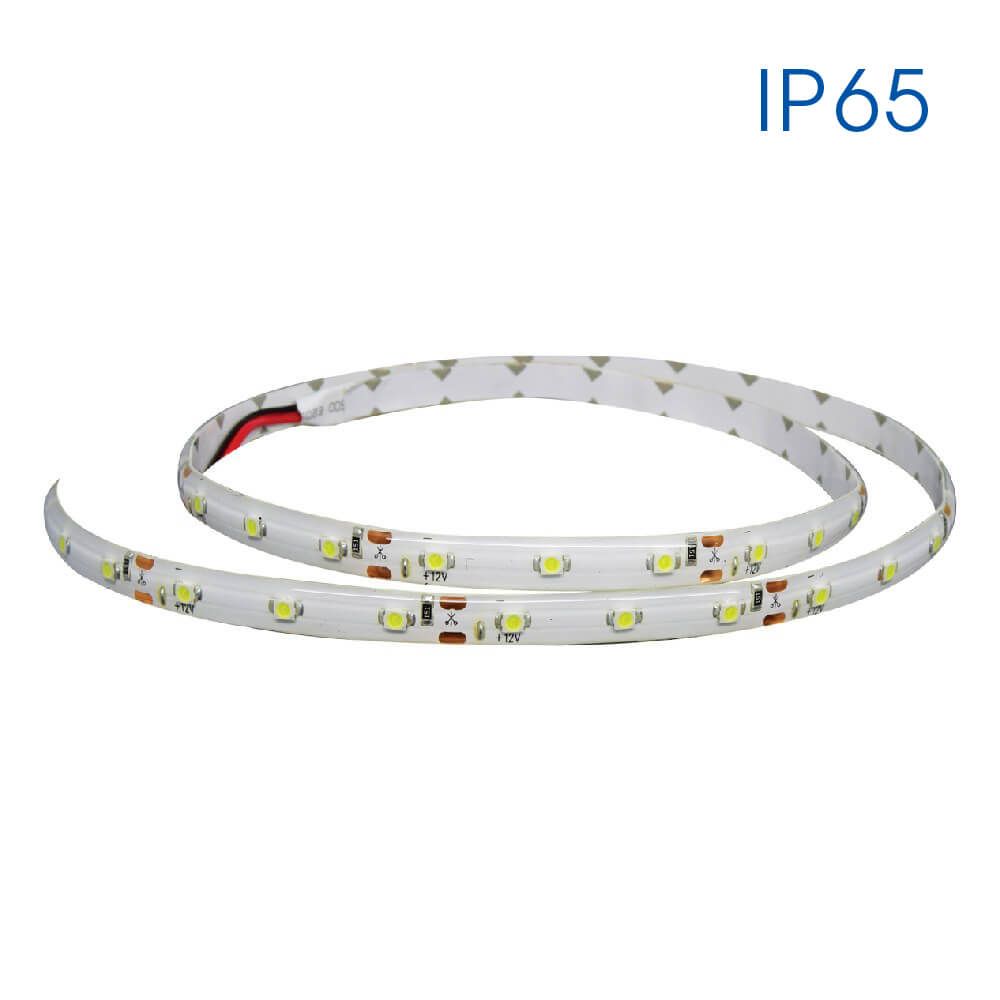 LED pásik 4.8W/m studená biela 1m IP65