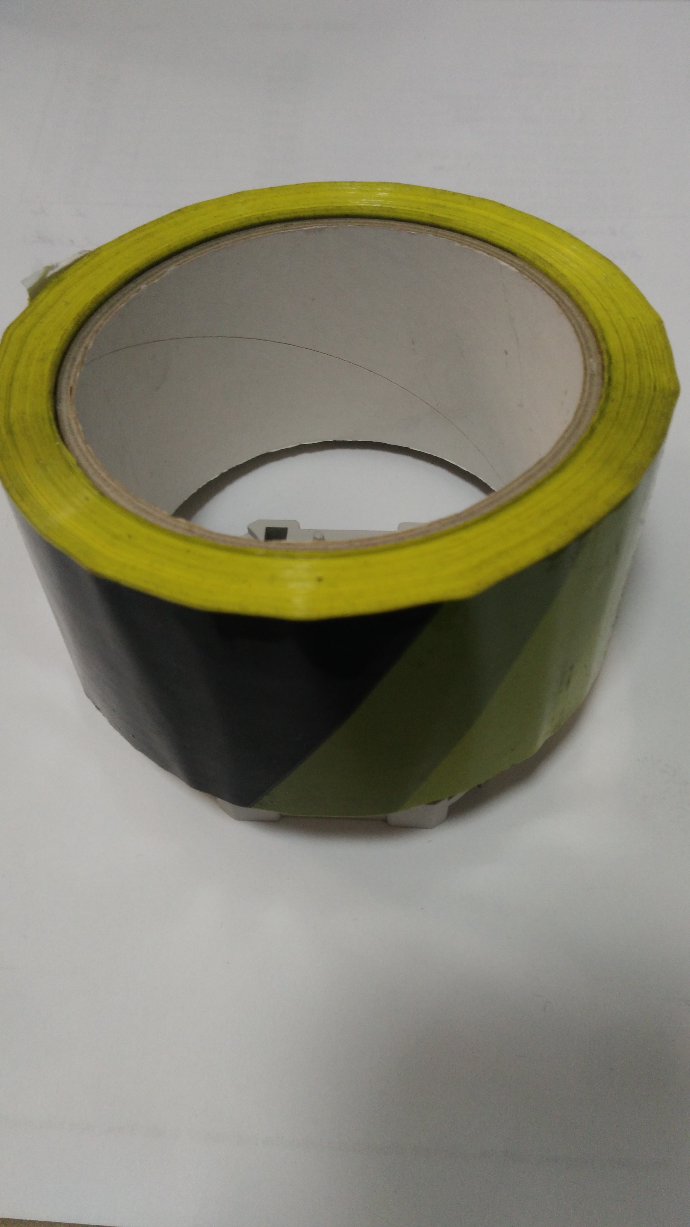 Výstražná lepiaca páska žlto - čierna, 55 mm x 66m