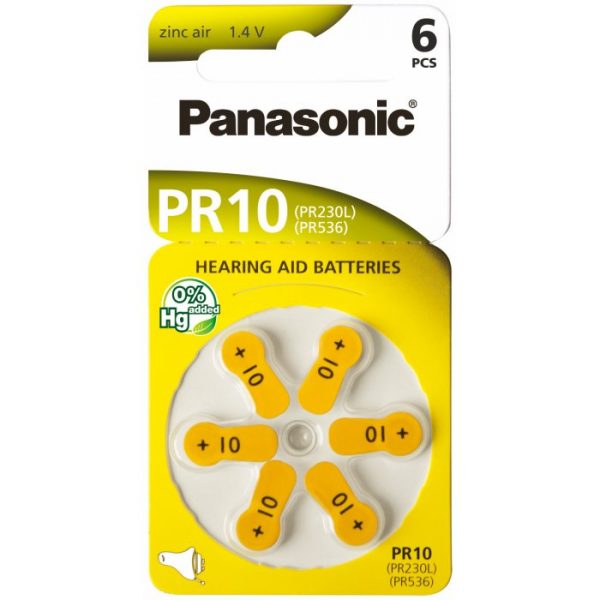 Panasonic Batéria PR10 6ks