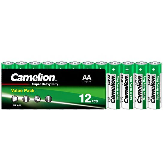 CAMELION Batérie SUPER HD zink-chlorid AA 12ks R6P-SP12G