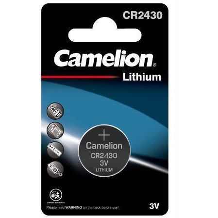 CAMELION CR2430, Lítiová batéria, 3.0V 270 mAh