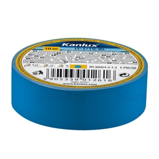 Elektroizolačná páska modrá PVC 20, 19mm x 20 m