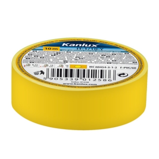 Elektroizolačná páska žltá PVC 20, 19 mm x 20 m