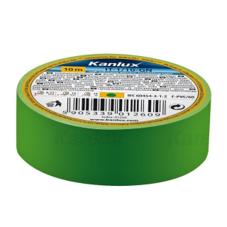 Elektroizolačná páska zelená PVC 20, 19 mm x 20 m