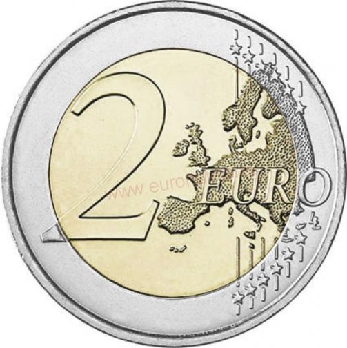 2 euro 2016  Francúzsko cc.UNC François Mitterrand