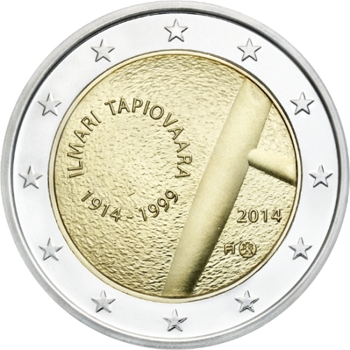 2 euro 2014 Fínsko cc.UNC, Ilmari Tapiovaara