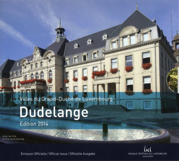 SADA 2014 Luxembursko BU, Dudelange, 175 výročie (5,88€)