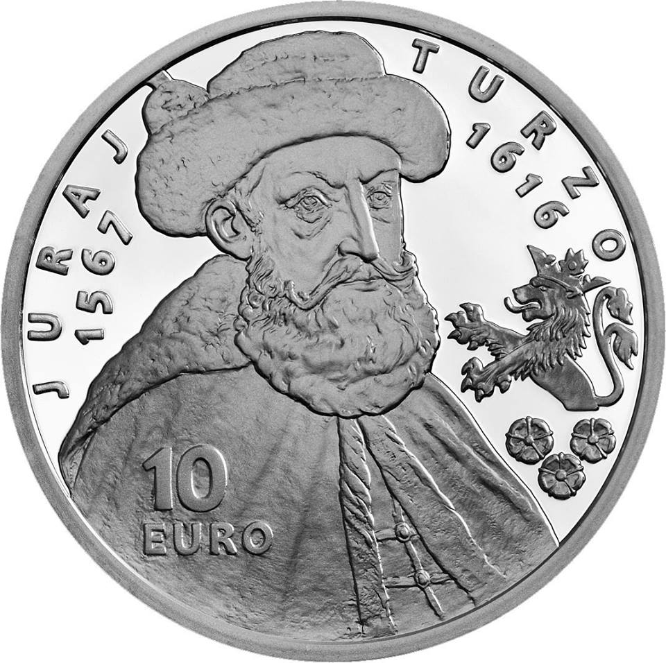 10 euro 2016 Slovensko BK, Juraj Turzo