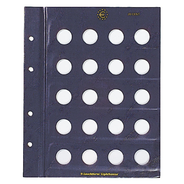 Listy VISTA 20x 20 cent 2ks/bal (MBLEU20CT)