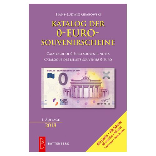 Katalóg, 0 EURO-SOUVENIR-KATALOG 2018 (5115-2018)