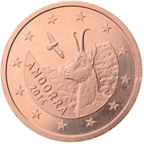 2 cent 2017 Andorra ob.UNC