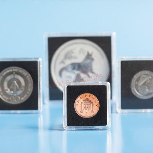 Kapsle QUADRUM MINI na mince do 26 mm, 10ks/bal (QUADRUMS26)