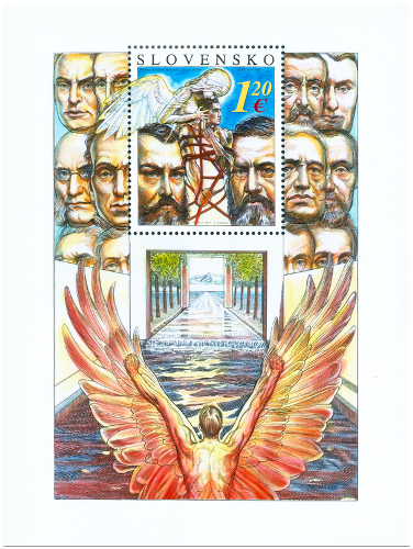 Známka, Hárček, 150. výročie Memoranda národa slovenského (499)