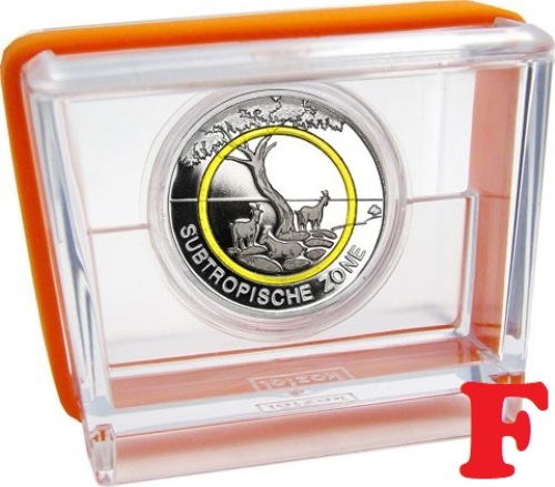 5 euro 2018 F Nemecko PROOF sutropické pásmo