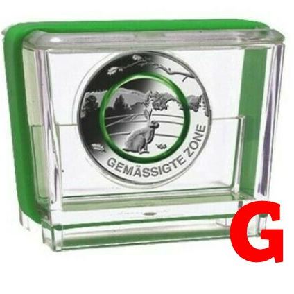 5 euro 2019 G Nemecko PROOF mierne pásmo 