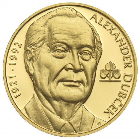 Zlatá medaila, Alexander Dubček (672225)
