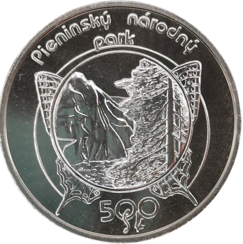 500 korún 1997 Slovensko BK, Pieninský národný park